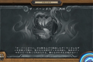 ザ・バーンダウン - 再燃