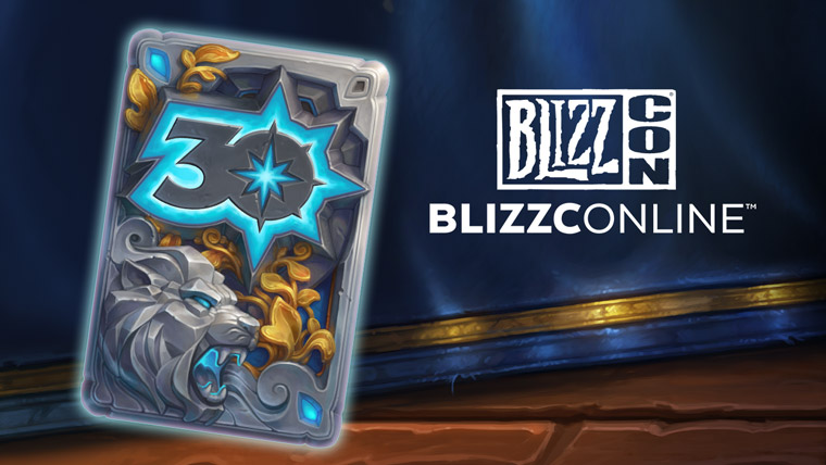 カード裏面デザイン Blizzard30周年