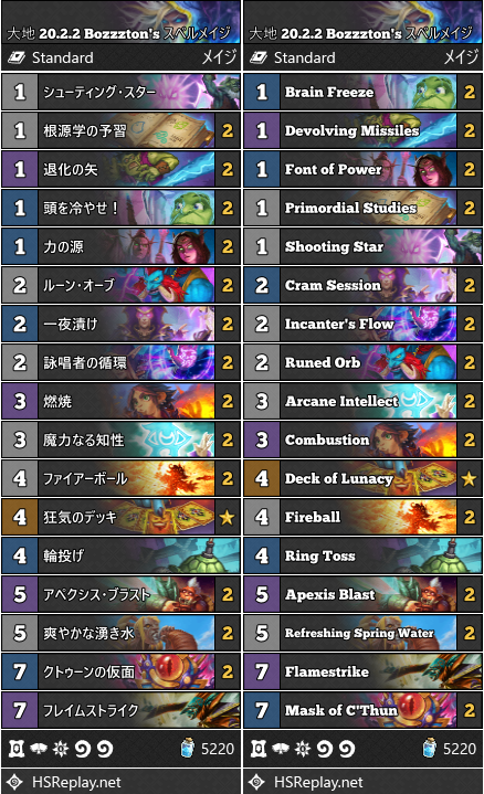 大地 20.2.2 Bozzzton's スペルメイジ