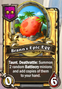 Golden Brann's Epic Egg