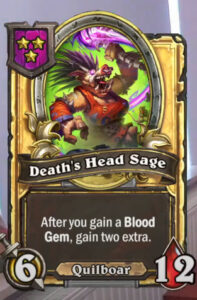 Golden Death's Head Sage