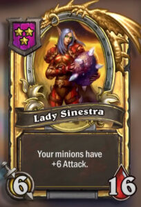 Golden Lady Sinestra