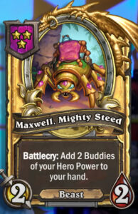 Golden Maxwell, Mighty Steed