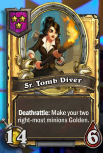 Golden Sr. Tomb Diver