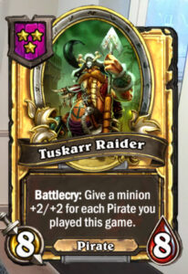 Golden Tuskarr Raider