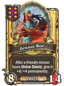 ゴールデン グリースロボ Grease bot