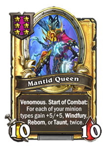 マンティッドの女王 ゴールデン | Mantid Queen Golden