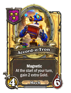 Accord-o-Tron Golden
