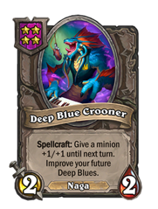 Deep Blue Crooner