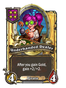 Underhanded Dealer Golden