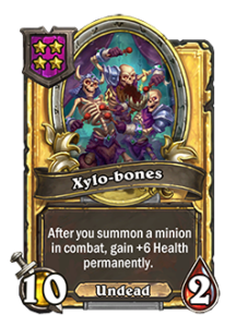 Xylo Bones Golden