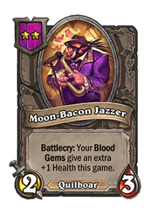 今夜はジャズるボア | Moon Bacon Jazzer
