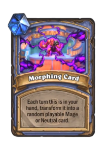 Morphing Card