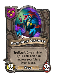 ディープ・ブルー・クルーナー | Deep Blue Crooner