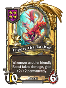 ゴールデン 鞭蛇トライゴア | Trigore the Lasher