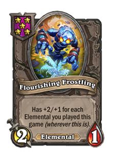 成長する氷霜 | Flourishing frostling