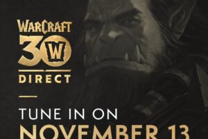 11月14日：Warcraftユニバース30周年記念配信