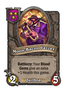 今夜はジャズるボア Moon Bacon Jazzer