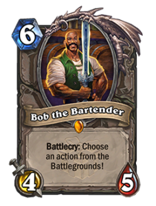 バーテンダーのボブ Bob the Bartender