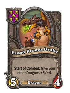 競売竜ハンマードレイク | Prized Promo Drake