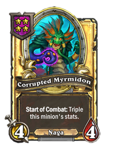 G 頽廃ナーガ戦士 Corrupted Myrmidon