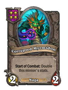 頽廃ナーガ戦士 Corrupted Myrmidon