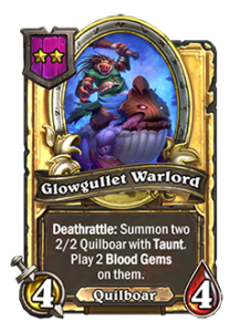グロウガレットの将軍 glowgullet warlord