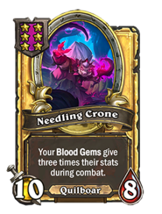 穿刺の魔女 needling crone