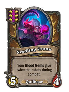 穿刺の魔女 needling crone
