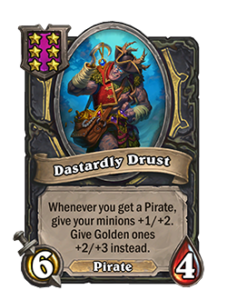極悪非道のドラスト dastardly drust