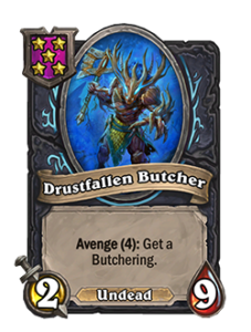 ドラストフォールンの肉屋 drustfallen butcher