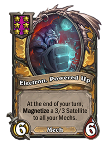 強化エレクトロン Electron Powered up