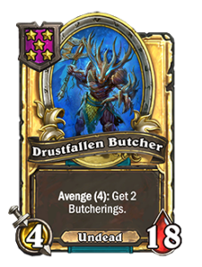 ドラストフォールンの肉屋 drustfallen butcher