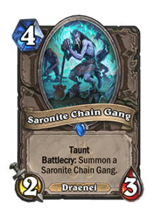 サロナイト鉱山の奴隷 | Saronite Chain Gang