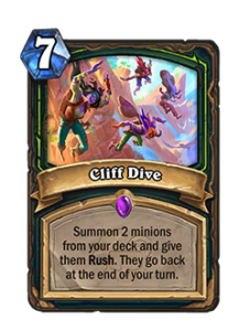 クリフダイビング Cliff Dive