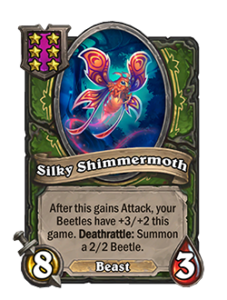シルキーなシマーモス Silky Shimmermoth