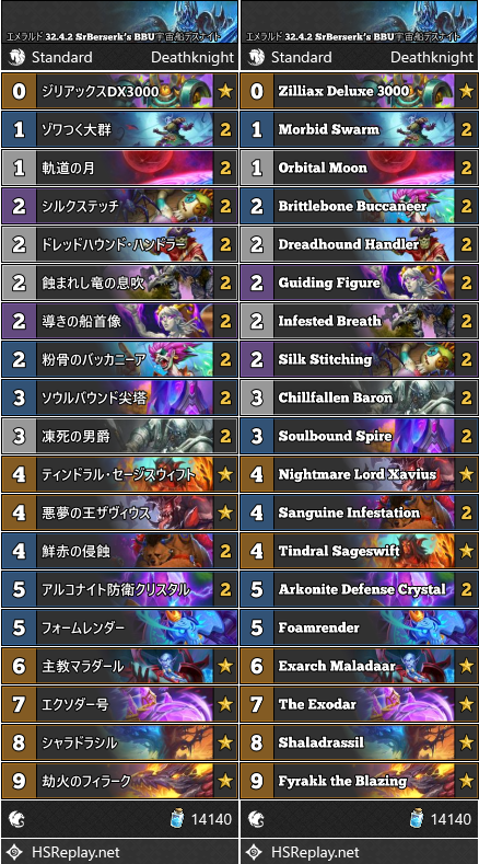 エメラルド 32.4.2 SrBerserk’s BBU宇宙船デスナイト