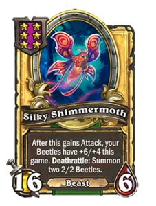 シルキーなシマーモス Silky Shimmermoth