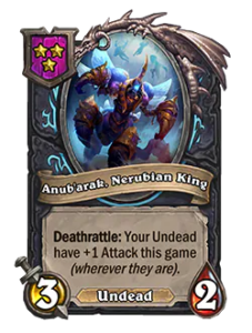 Anub'arak, Nerubian King