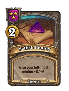 Selfish Bounty