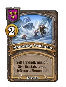 Mounting Avalanche