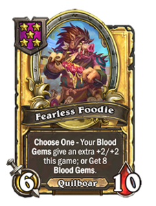 G 無敵のグルメ Fearless Foodie