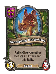 ドスドステゴドン Stomping Stegodon