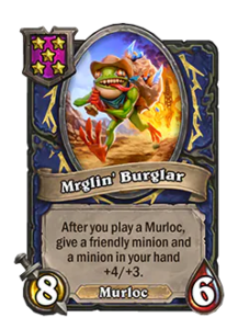 ムルァグルの泥棒 Mrglin' Burglar