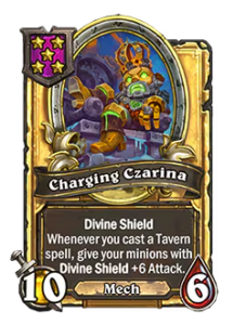 充電中のツァリナ Charging Czarina