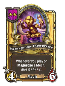 メカノームの解読者 Mechagnome Interpreter