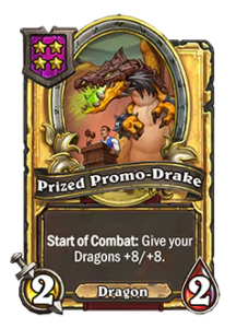 競売竜ハンマードレイク Prized Promo Drake