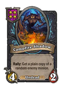 焚火が落とす影 Campfire Shadow