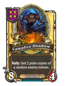 焚火が落とす影 Campfire Shadow