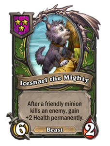 強者コオリガルル Icesnarl the Mighty